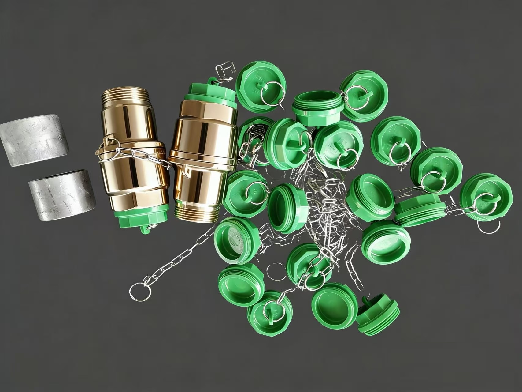 Drain valve with cap